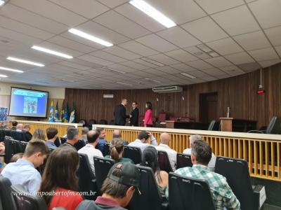 Alunos do Parlamento Jovem da Comarca de Laranjeiras do Sul foram Diplomados