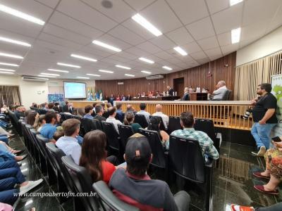 Alunos do Parlamento Jovem da Comarca de Laranjeiras do Sul foram Diplomados