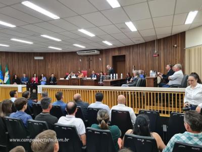 Alunos do Parlamento Jovem da Comarca de Laranjeiras do Sul foram Diplomados