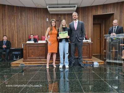 Alunos do Parlamento Jovem da Comarca de Laranjeiras do Sul foram Diplomados