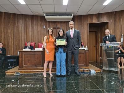 Alunos do Parlamento Jovem da Comarca de Laranjeiras do Sul foram Diplomados