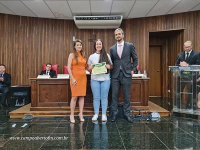 Alunos do Parlamento Jovem da Comarca de Laranjeiras do Sul foram Diplomados