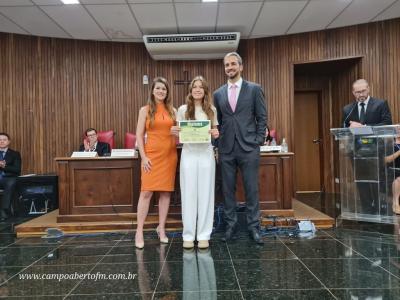 Alunos do Parlamento Jovem da Comarca de Laranjeiras do Sul foram Diplomados