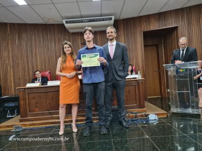 Alunos do Parlamento Jovem da Comarca de Laranjeiras do Sul foram Diplomados