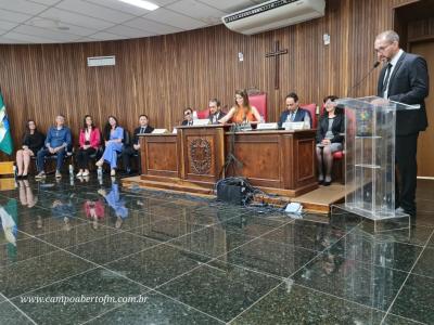 Alunos do Parlamento Jovem da Comarca de Laranjeiras do Sul foram Diplomados