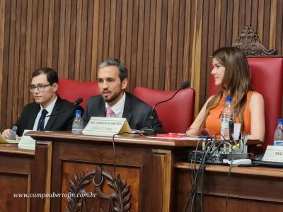 Alunos do Parlamento Jovem da Comarca de Laranjeiras do Sul foram Diplomados