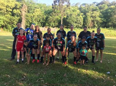 Herval/Posto Iguaçu conquista o titulo do Abertão de Futebol Sete Feminino 