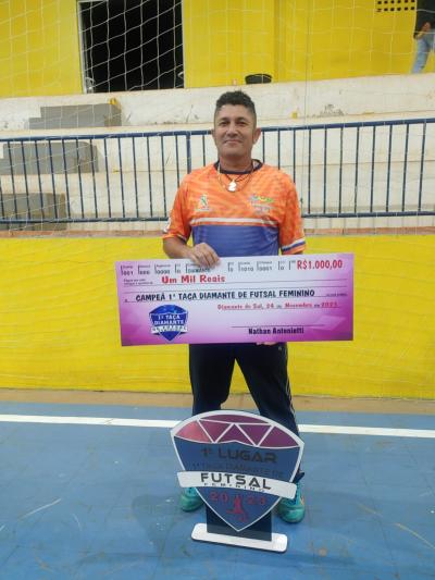 Herval Posto Iguaçu conquista o titulo da Taça Diamante de Futsal Feminino 2023. 