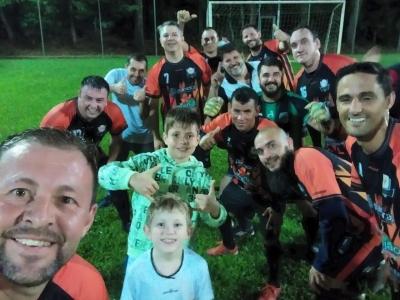 Fase/Equipe Gil/Hotel Palmeiras conquista a Copa Laranjeiras de Futebol Sete Veterano 35+