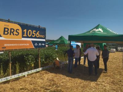 Começou o dia de Campo Coprossel no Centro de Eventos de Laranjeiras do Sul