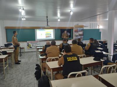 Policias Militares realizaram o 1° Nivelamento de Patrulha Rural no 16° BPM