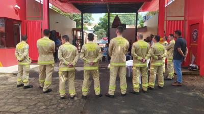 LS: Corpo de Bombeiros de  recebe Materiais de Salvamentos Veicular de última geração