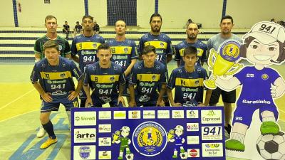 Atual Campeão da Copa Garotinho de Futsal Masculino Livre estréia com vitória 