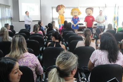 Professores de Laranjeiras participam de capacitação do Programa Agrinho