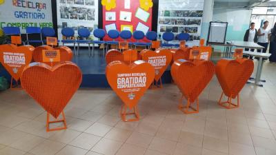 LS: Colégio Estadual Professor Gildo Aluísio Schuck encerra Projeto Tampinha Reciclada, Gratidão Compartilhada