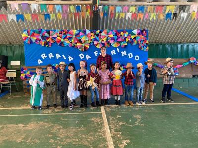 Grande Festa Junina no CAIC de Laranjeiras do Sul Reúne Comunidade em Celebração Tradicional