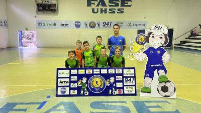 Começaram os jogos eliminatorios da Copa Garotinho de Futsal Categorias de Base