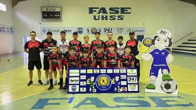 Começaram os jogos eliminatorios da Copa Garotinho de Futsal Categorias de Base