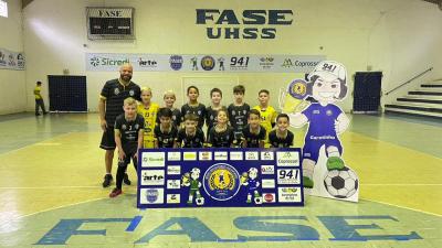 Começaram os jogos eliminatorios da Copa Garotinho de Futsal Categorias de Base