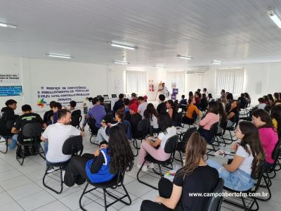 Secretaria de Assistência Social em parceria com a Acils, realizou palestra sobre o Combate ao Trabalho Infantil