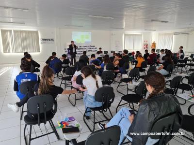 Secretaria de Assistência Social em parceria com a Acils, realizou palestra sobre o Combate ao Trabalho Infantil