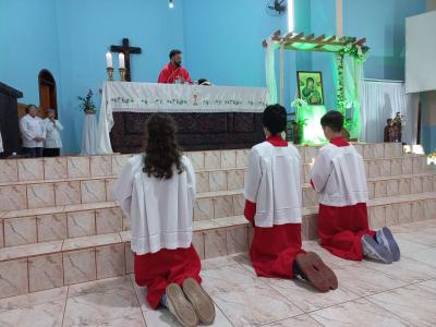 Encerramento da Novena de Nossa Senhora do Perpétuo Socorro no Bairro Cristo Rei aconteceu neste sábado