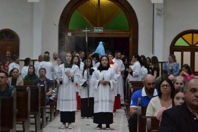 2º dia da Novena da Padroeira Sant´Ana teve a participação do Setor Guido Maria Conforti