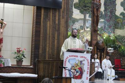 2º dia da Novena da Padroeira Sant´Ana teve a participação do Setor Guido Maria Conforti