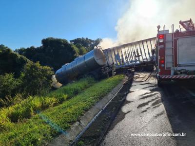 Dois motoristas perdem a vida em grave acidente na BR 277 em Cantagalo