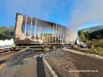 Dois motoristas perdem a vida em grave acidente na BR 277 em Cantagalo