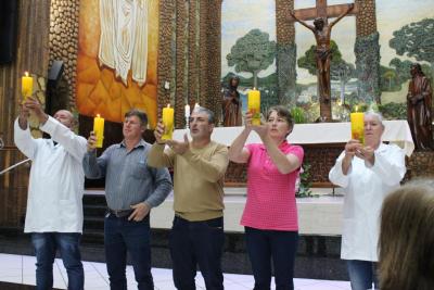 3º dia da Novena em Louvor a Padroeira Sant´Ana teve benção especial para viúvos e idosos