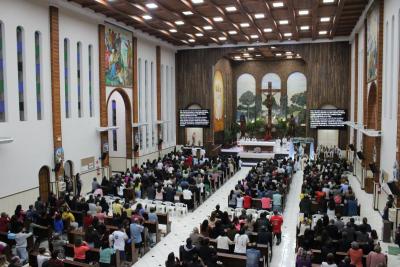 3º dia da Novena em Louvor a Padroeira Sant´Ana teve benção especial para viúvos e idosos