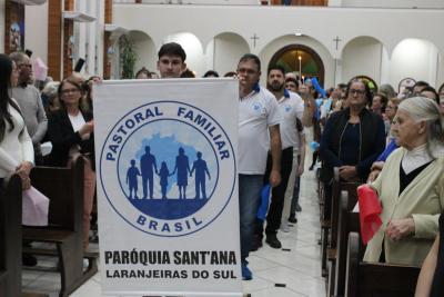 3º dia da Novena em Louvor a Padroeira Sant´Ana teve benção especial para viúvos e idosos