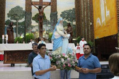 3º dia da Novena em Louvor a Padroeira Sant´Ana teve benção especial para viúvos e idosos