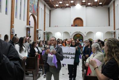 3º dia da Novena em Louvor a Padroeira Sant´Ana teve benção especial para viúvos e idosos