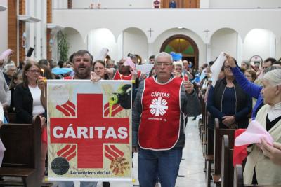 3º dia da Novena em Louvor a Padroeira Sant´Ana teve benção especial para viúvos e idosos