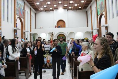 3º dia da Novena em Louvor a Padroeira Sant´Ana teve benção especial para viúvos e idosos