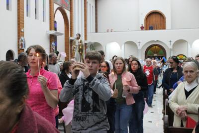 3º dia da Novena em Louvor a Padroeira Sant´Ana teve benção especial para viúvos e idosos