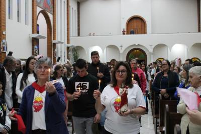 3º dia da Novena em Louvor a Padroeira Sant´Ana teve benção especial para viúvos e idosos