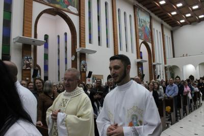 3º dia da Novena em Louvor a Padroeira Sant´Ana teve benção especial para viúvos e idosos