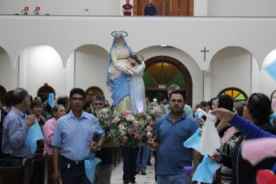 3º dia da Novena em Louvor a Padroeira Sant´Ana teve benção especial para viúvos e idosos