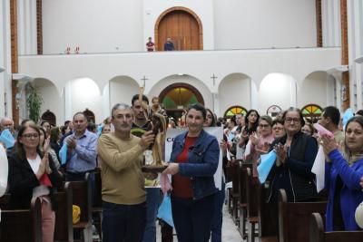 3º dia da Novena em Louvor a Padroeira Sant´Ana teve benção especial para viúvos e idosos