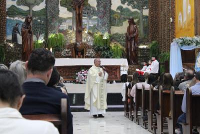 3º dia da Novena em Louvor a Padroeira Sant´Ana teve benção especial para viúvos e idosos