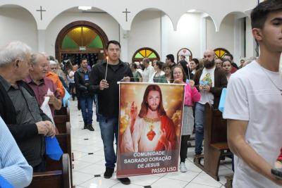 4º dia da Novena da Padroeira Sant´Ana foi presidida pelo Padre Adriano Toczeck