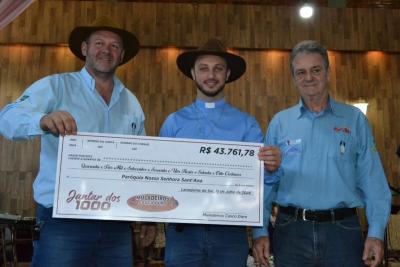 Chegada da Cavalgada com Santa Missa foi o ponto alto da programação deste domingo da Festa de Sant´Ana