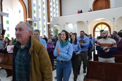 Chegada da Cavalgada com Santa Missa foi o ponto alto da programação deste domingo da Festa de Sant´Ana