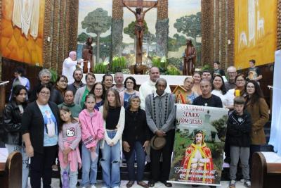 Novena da Padroeira Sant´Ana teve benção das famílias no 6º dia