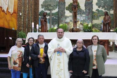 Novena da Padroeira Sant´Ana teve benção das famílias no 6º dia