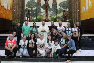 Novena da Padroeira Sant´Ana teve benção das famílias no 6º dia