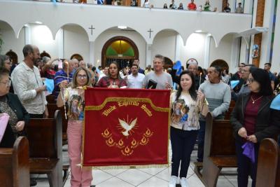 Novena da Padroeira teve a participação do Setor Rio do Tigre no 8º dia